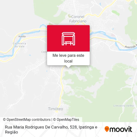 Rua Maria Rodrigues De Carvalho, 528 mapa