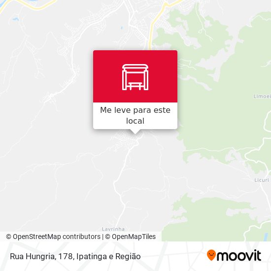 Rua Hungria, 178 mapa