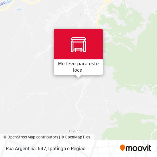 Rua Argentina, 647 mapa