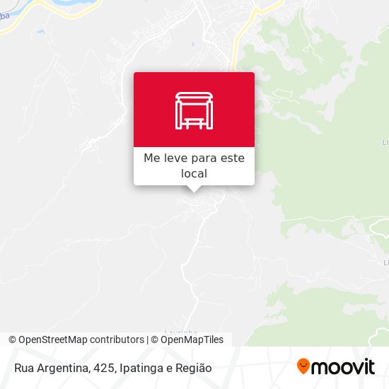 Rua Argentina, 425 mapa