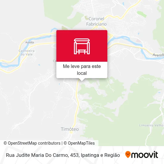 Rua Judite Maria Do Carmo, 453 mapa