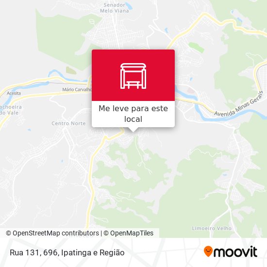 Rua 131, 696 mapa