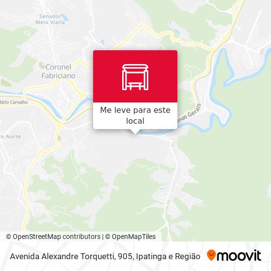Avenida Alexandre Torquetti, 905 mapa