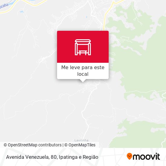 Avenida Venezuela, 80 mapa