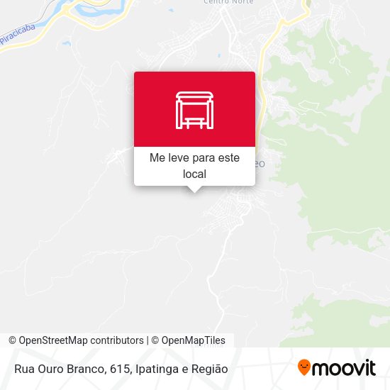 Rua Ouro Branco, 615 mapa