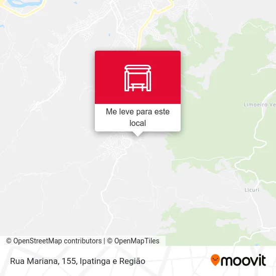 Rua Mariana, 155 mapa
