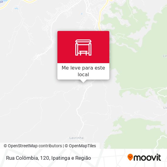 Rua Colômbia, 120 mapa