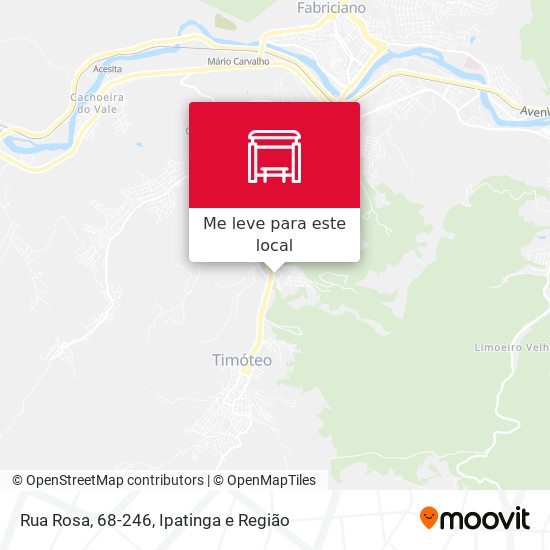 Rua Rosa, 68-246 mapa
