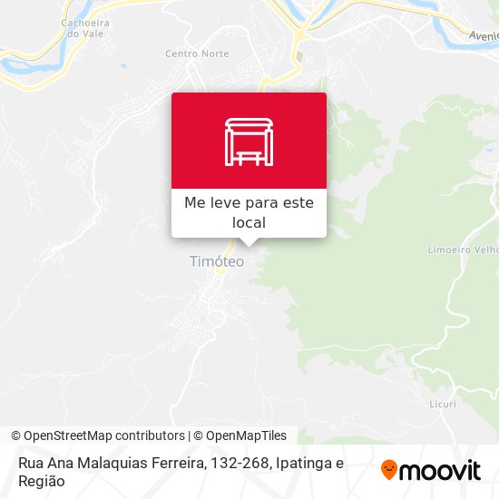 Rua Ana Malaquias Ferreira, 132-268 mapa