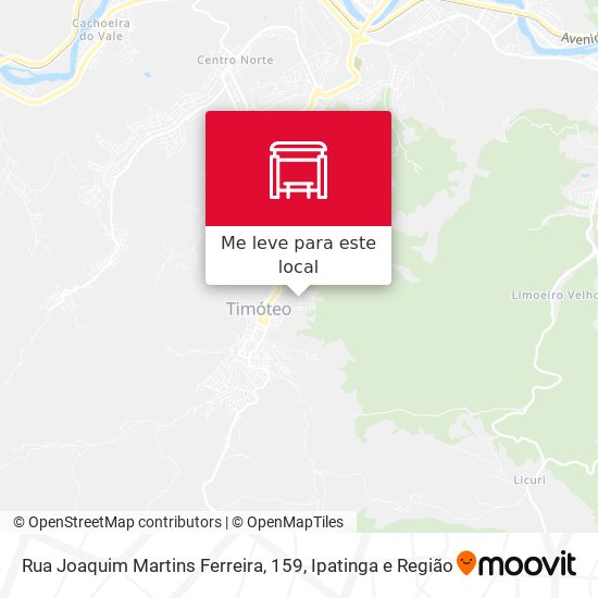 Rua Joaquim Martins Ferreira, 159 mapa