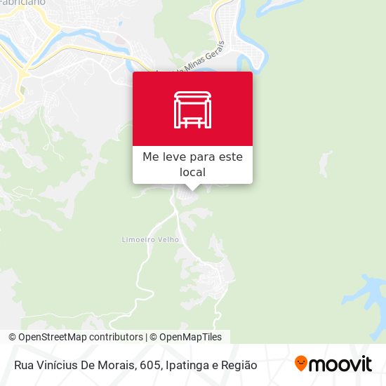 Rua Vinícius De Morais, 605 mapa