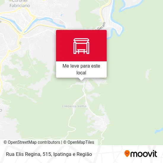 Rua Elis Regina, 515 mapa