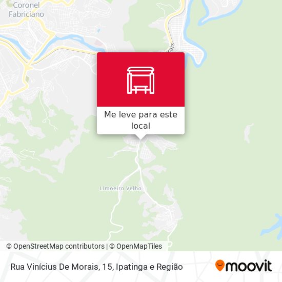 Rua Vinícius De Morais, 15 mapa