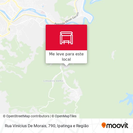 Rua Vinícius De Morais, 790 mapa