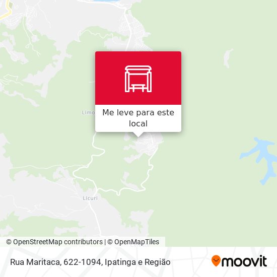 Rua Maritaca, 622-1094 mapa