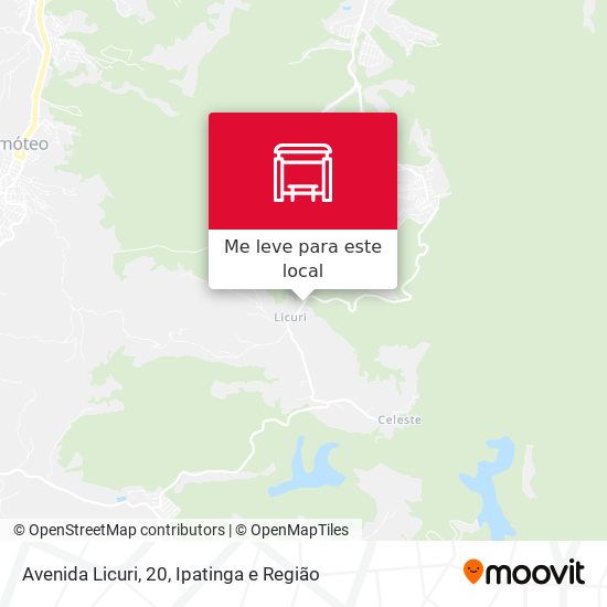 Avenida Licuri, 20 mapa