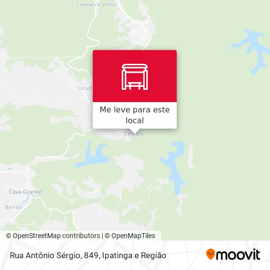 Rua Antônio Sérgio, 849 mapa