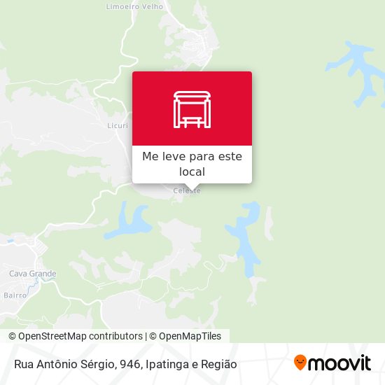 Rua Antônio Sérgio, 946 mapa