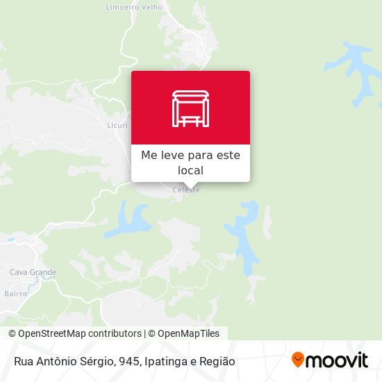 Rua Antônio Sérgio, 945 mapa