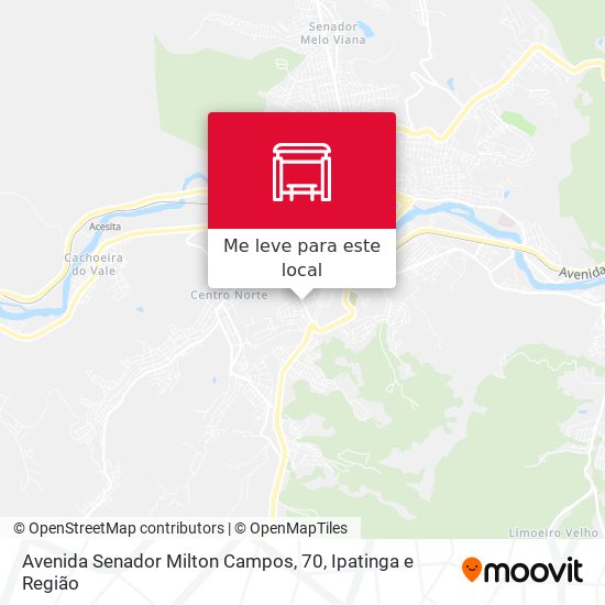 Avenida Senador Milton Campos, 70 mapa