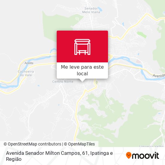 Avenida Senador Milton Campos, 61 mapa