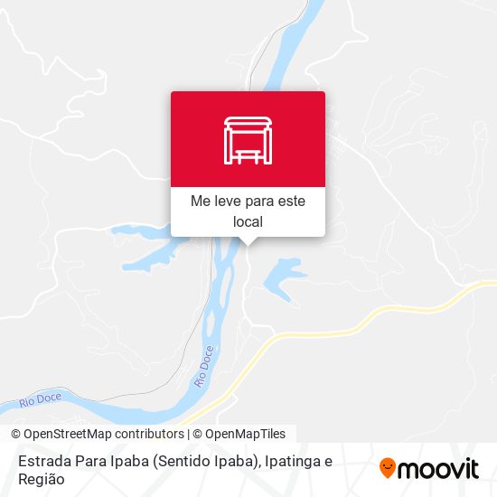 Estrada Para Ipaba (Sentido Ipaba) mapa