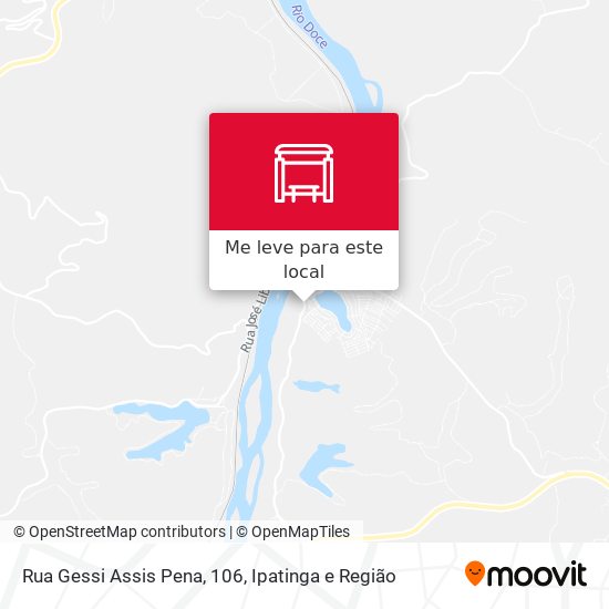 Rua Gessi Assis Pena, 106 mapa