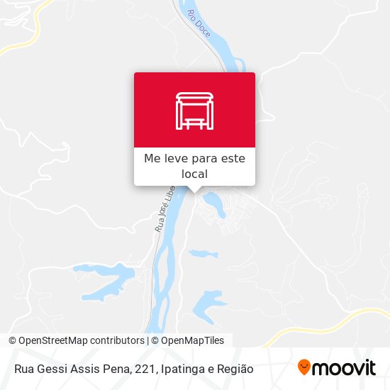 Rua Gessi Assis Pena, 221 mapa