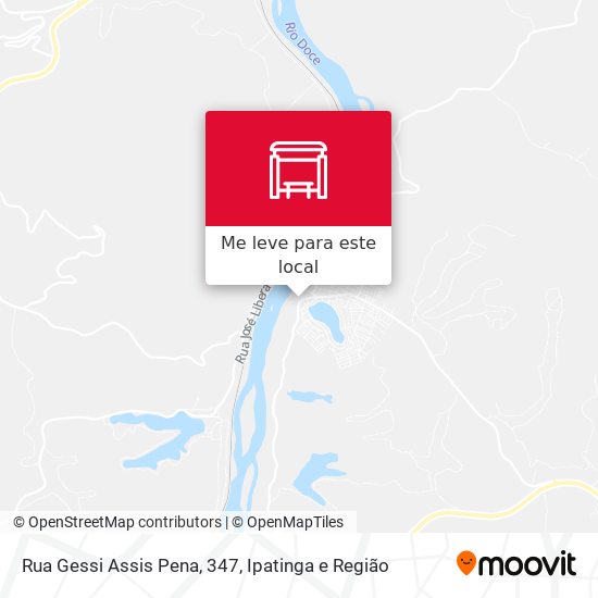 Rua Gessi Assis Pena, 347 mapa