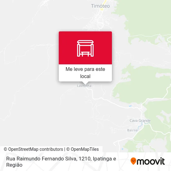 Rua Raimundo Fernando Silva, 1210 mapa