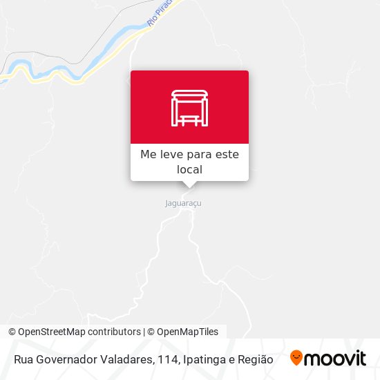 Rua Governador Valadares, 114 mapa