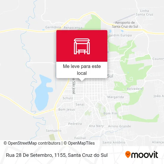 Rua 28 De Setembro, 1155 mapa