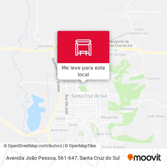 Avenida João Pessoa, 561-647 mapa