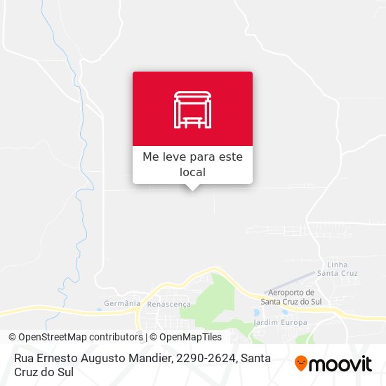Rua Ernesto Augusto Mandier, 2290-2624 mapa