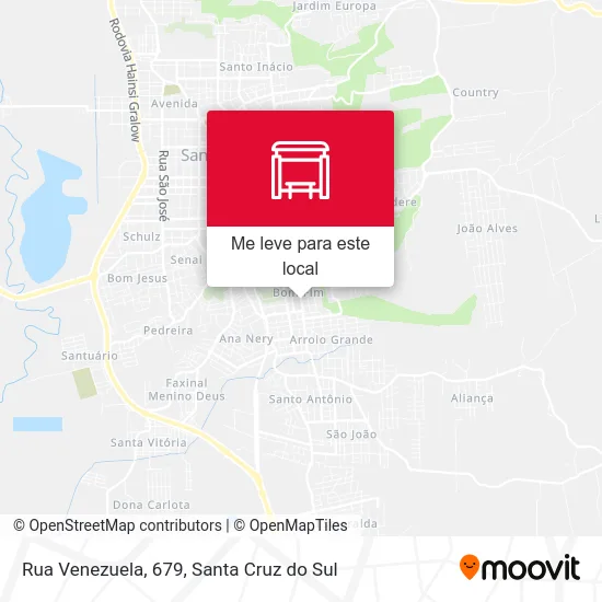 Rua Venezuela, 679 mapa