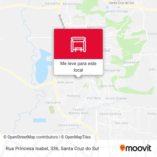 Rua Princesa Isabel, 336 mapa