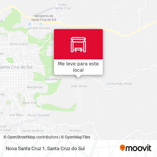 Nova Santa Cruz 1 mapa