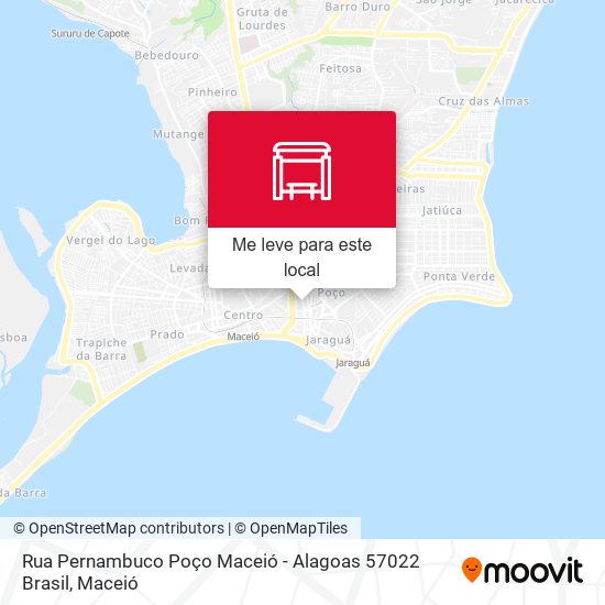 Rua Pernambuco Poço Maceió - Alagoas 57022 Brasil mapa