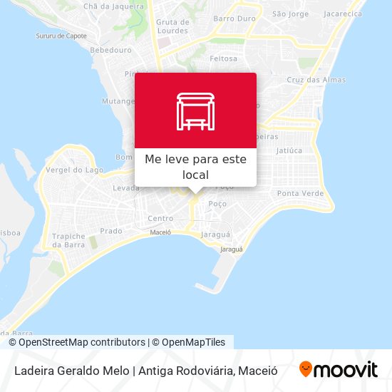 Ladeira Geraldo Melo | Antiga Rodoviária mapa