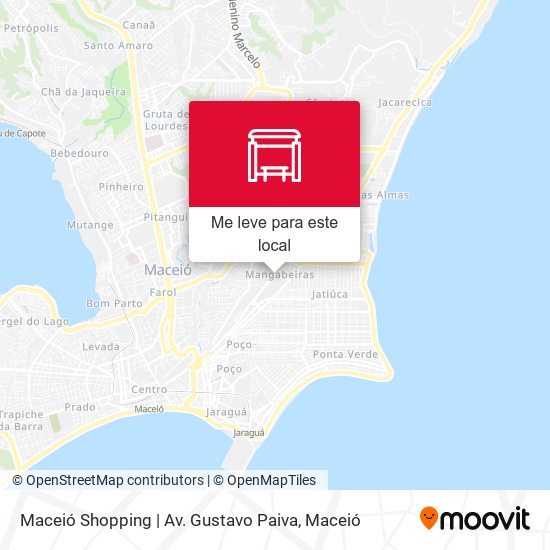 Maceió Shopping | Av. Gustavo Paiva mapa