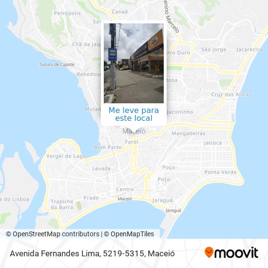 Avenida Fernandes Lima, 5219-5315 mapa