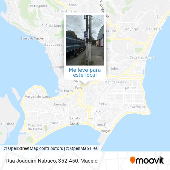 Rua Joaquim Nabuco, 352-450 mapa