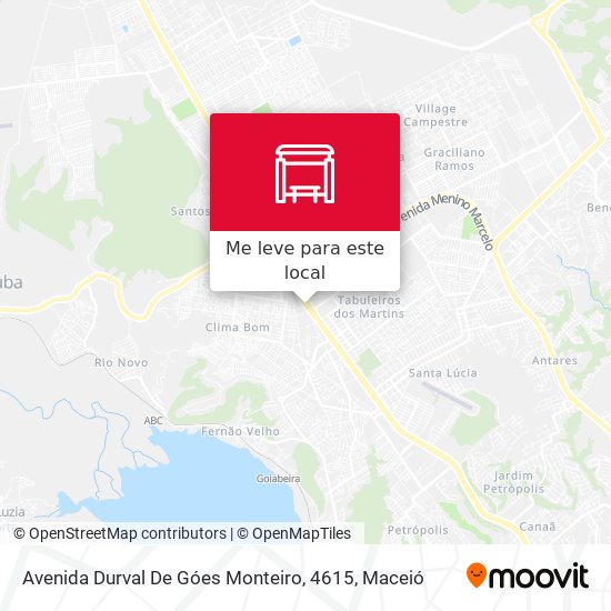 Avenida Durval De Góes Monteiro, 4615 mapa