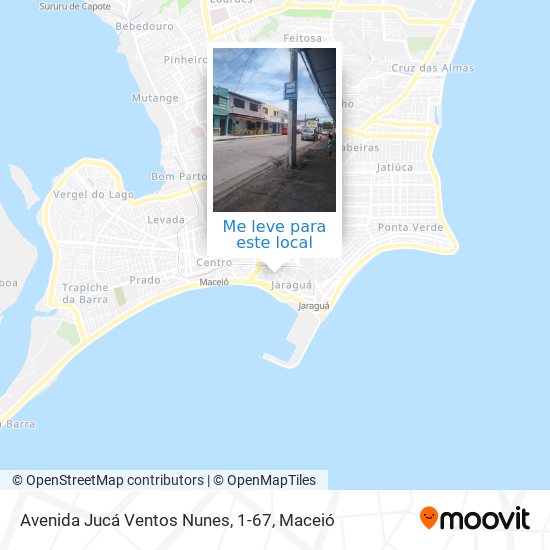 Avenida Jucá Ventos Nunes, 1-67 mapa