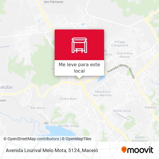 Avenida Lourival Melo Mota, 5124 mapa