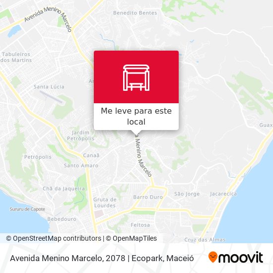 Avenida Menino Marcelo, 2078 | Ecopark mapa