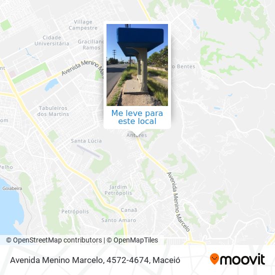 Avenida Menino Marcelo, 4572-4674 mapa