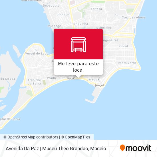 Avenida Da Paz | Museu Theo Brandao mapa