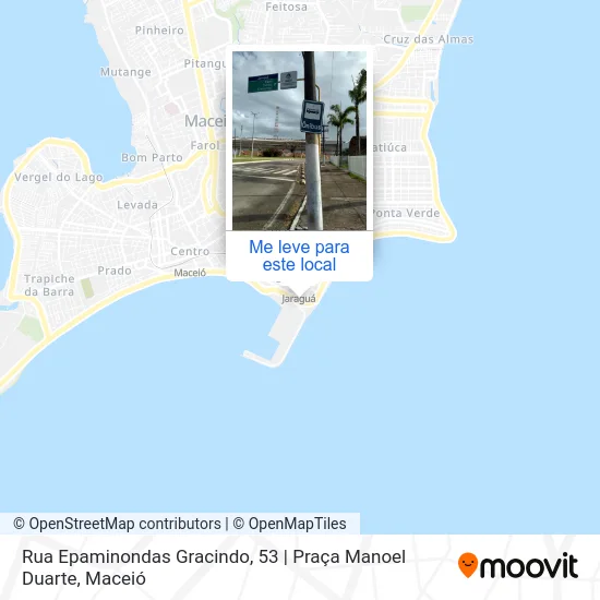 Rua Epaminondas Gracindo, 53 | Praça Manoel Duarte mapa