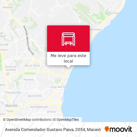 Avenida Comendador Gustavo Paiva, 2054 mapa